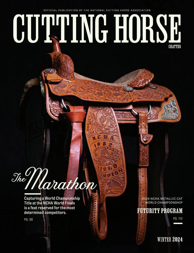 A silhouette of legendary cutting horse trainer Gary Gonsalves aboard his champion stallion, Reyzin The Cash, working a cow with intense focus as the sun sets over the arena.