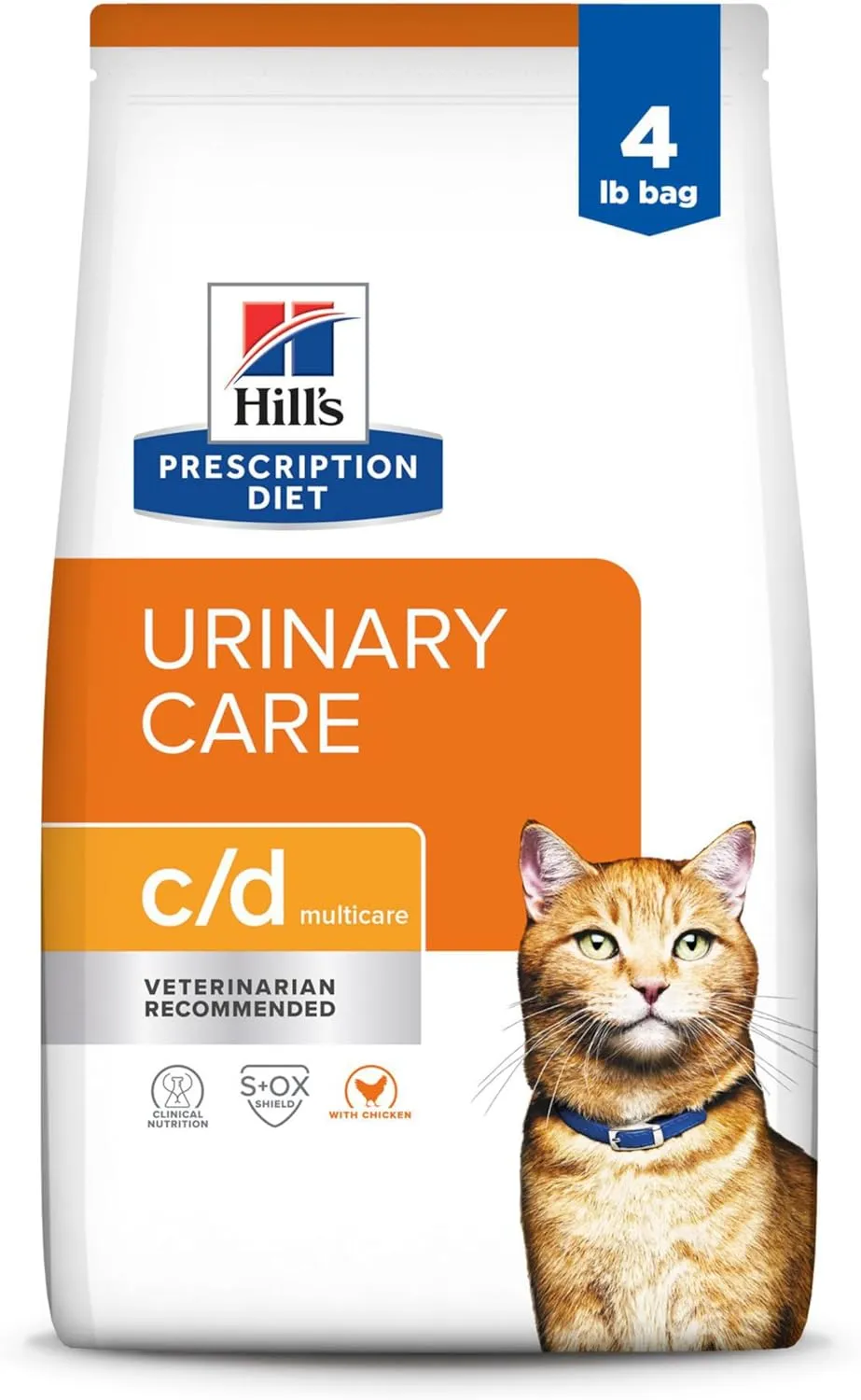 Hill’s Prescription Diet c/d Multicare Urinary Care with Chicken Dry Cat Food