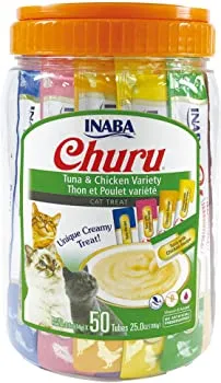 Inaba Churu Tuna & Chicken Puree Lickable Cat Treat