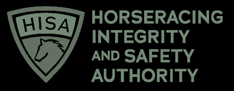 The official logo of the KY Horse Racing Commission on a formal document, symbolizing its authority and integrity in the sport.