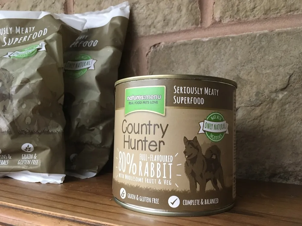 Mia enjoying her tailored diet