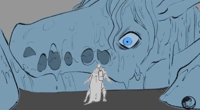 A detailed illustration of a powerful, mythical horse-like creature from ancient folklore, representing the concept of stories of sex with horses through symbolism