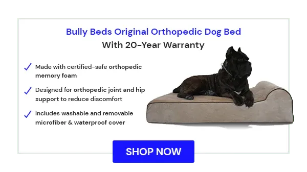 Original Orthopedic Dog Bed for Large Breed Dogs with a 20-year warranty