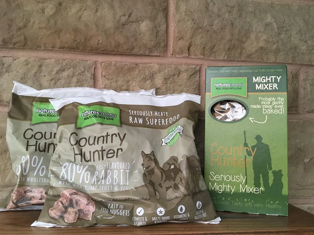 Rabbit raw nuggets for dogs