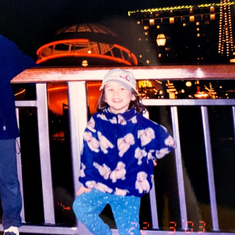 Concept art sketch of Slinky Dog, highlighting design evolution.