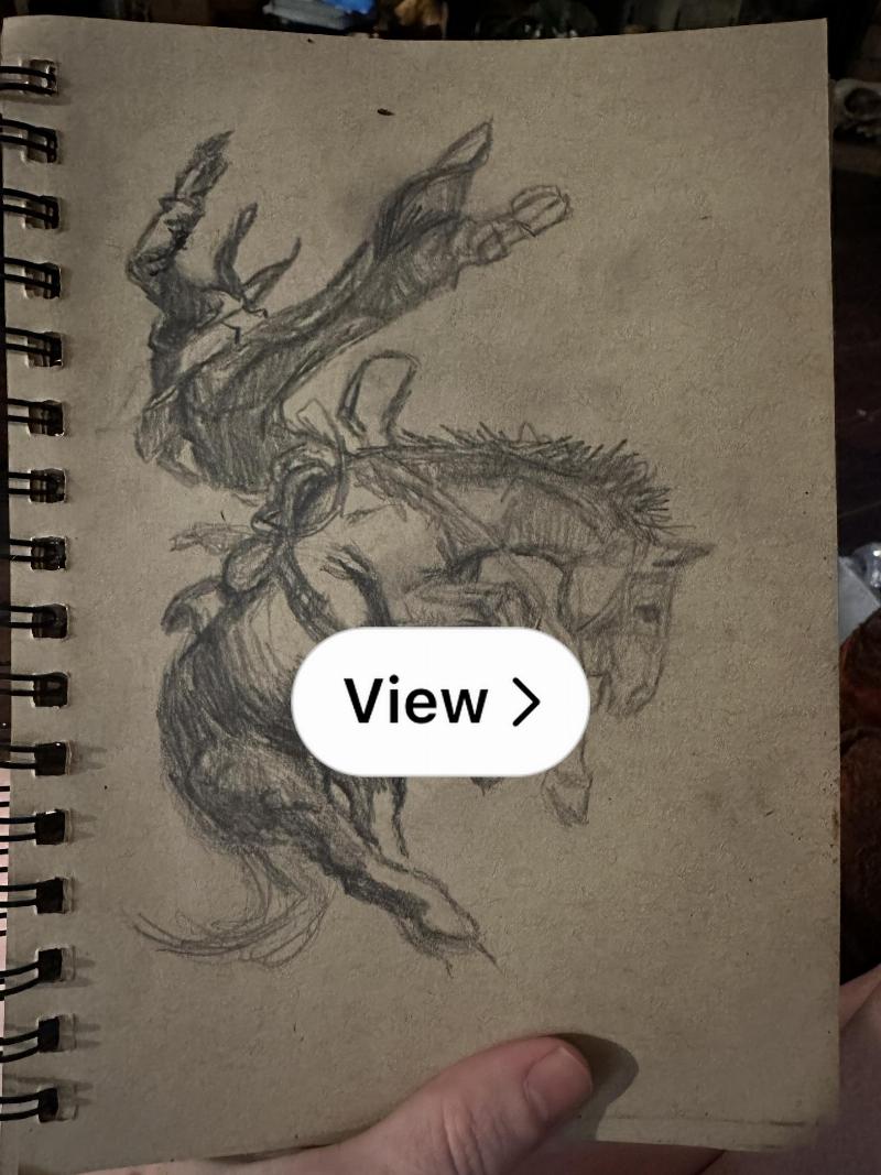 A symbolic image of a majestic horse representing the themes of freedom and resilience from Mama's story.