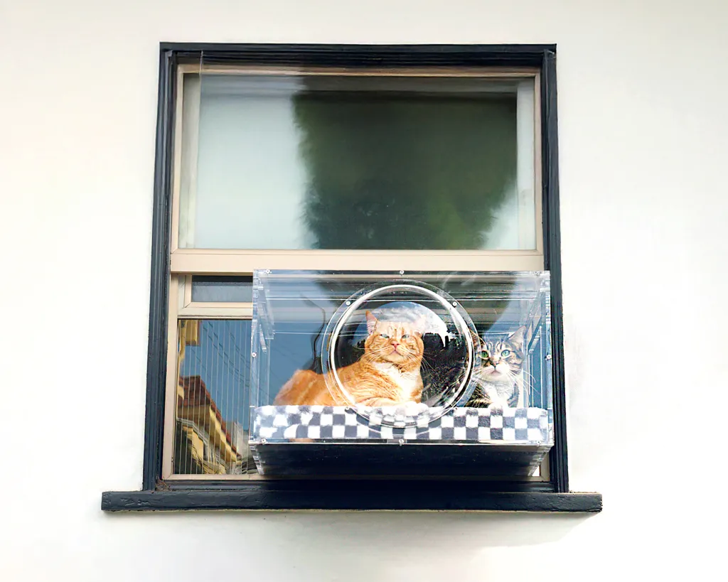 The Purrgola cat enclosure