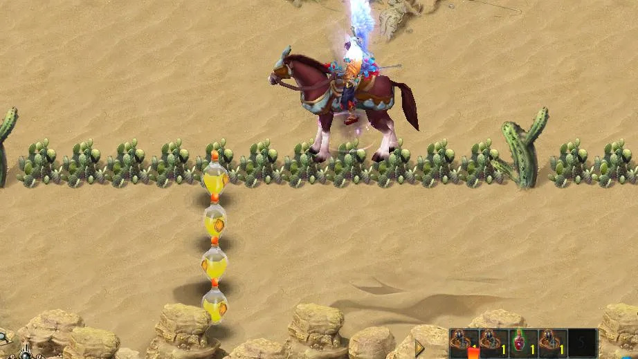 Using items strategically against opponents