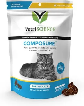 VetriScience Composure Chicken Liver Flavor Soft Chews