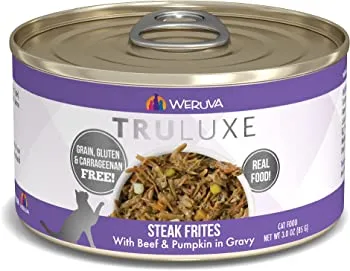 Weruva Truluxe Steak Frites Dinner Canned Cat Food