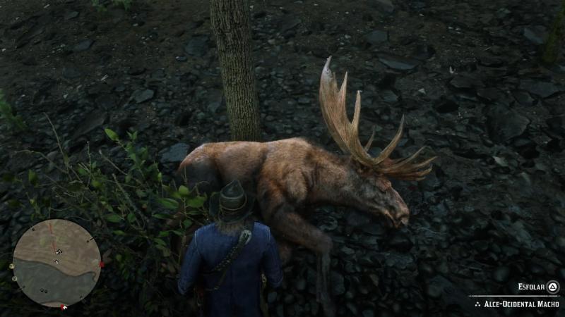The beautiful and legendary White Arabian, considered the best horse in RDR2 story mode, standing in its snowy habitat near Lake Isabella.