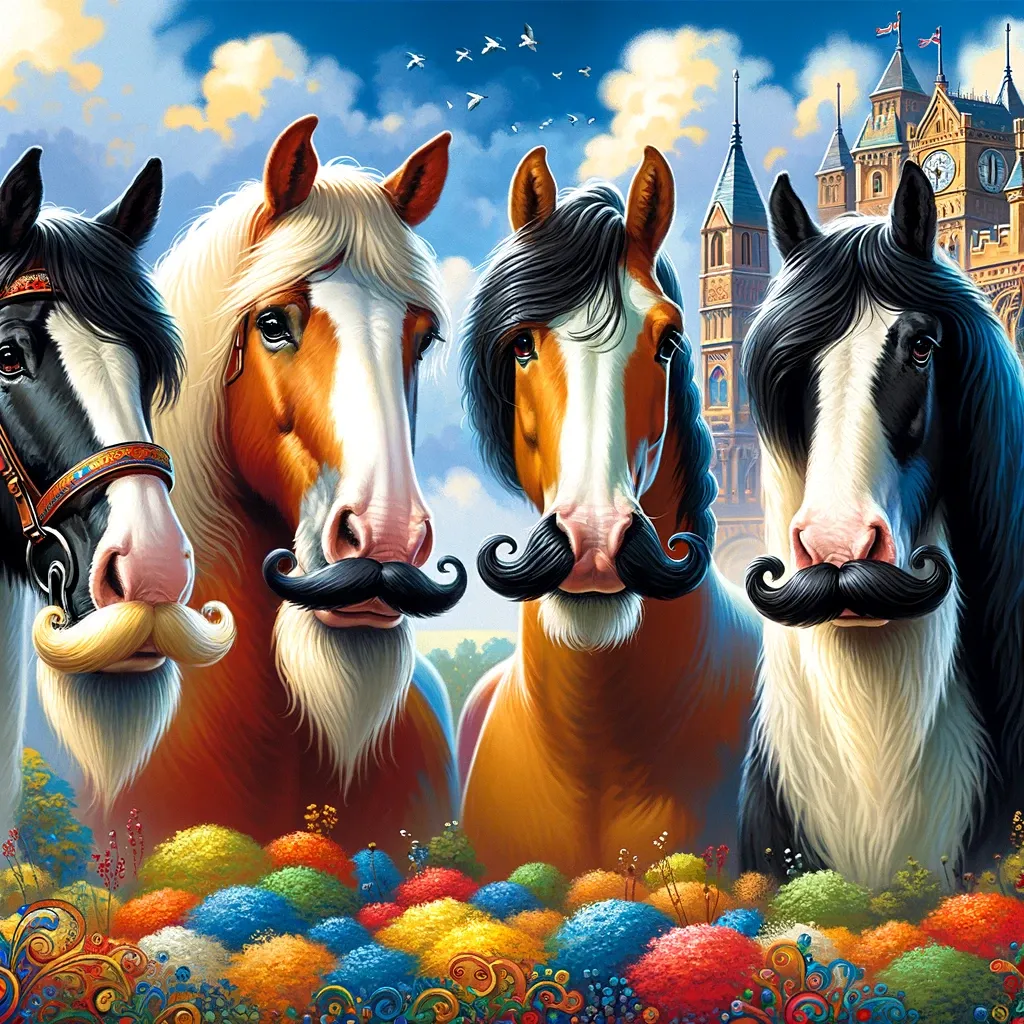 Community Horse Mustache