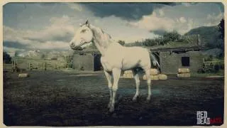 White Arabian Horse in Red Dead Redemption 2